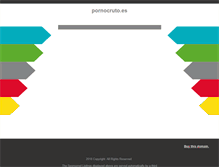 Tablet Screenshot of pornocruto.es
